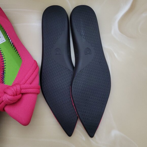 Elegant Pink Women's Flats - Picture 14 of 15